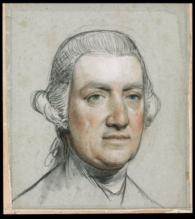 Nevil Maskelyne (1732 -1811), 1776 körül (kréta, papír) alkotó: John Russell