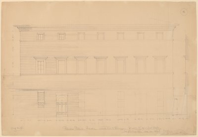 Palazzo Pollini, Siena, Peruzzinak tulajdonítva alkotó: John Russell Pope