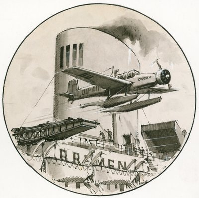 Repülés a brémai repülőtérről alkotó: John S. Smith