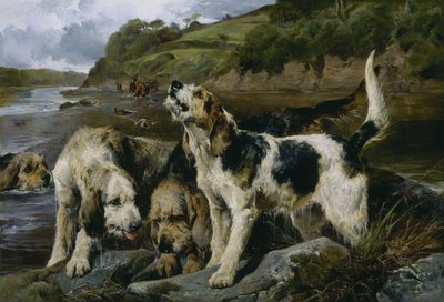 Vidravadászat, avagy az illatban, 1881 alkotó: John Sargent Noble