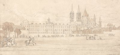 Abbaye Aux Hommes, Caen alkotó: John Sell Cotman