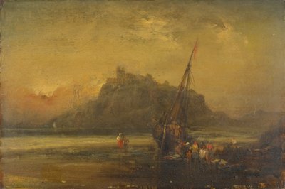 Tengerparti jelenet alkotó: John Sell Cotman