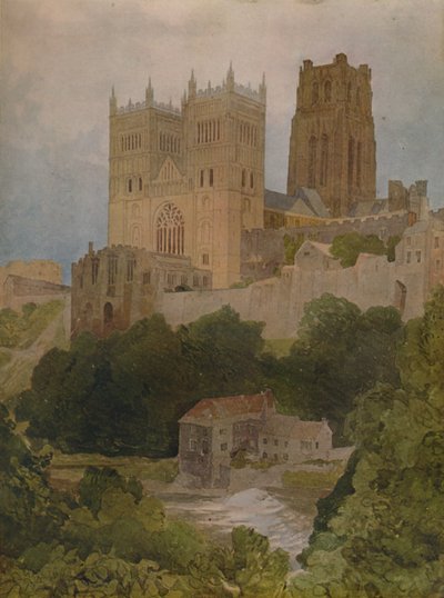 Durham katedrális, 1923 alkotó: John Sell Cotman