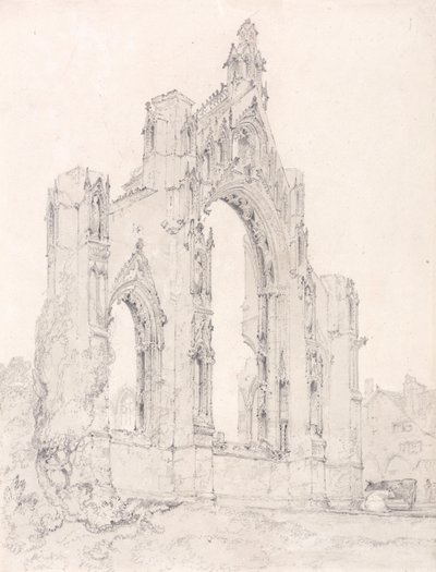 Howden templom keleti vége, Yorkshire alkotó: John Sell Cotman