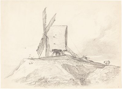 Eye Mill Suffolkban alkotó: John Sell Cotman
