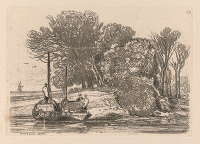 Liber Studiorum: Plate 19, Postwick Grove, Norfolk, 1838 alkotó: John Sell Cotman