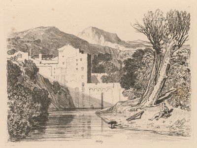 Liber Studiorum: Plate 22, Whitby, 1838 alkotó: John Sell Cotman