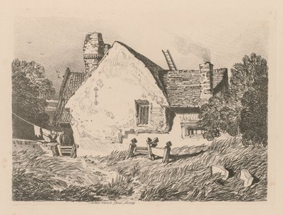 Liber Studiorum: Plate 39, View at Ashdted, Surrey, 1838 alkotó: John Sell Cotman