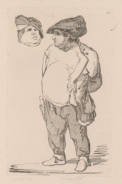 Tanulmányok könyve: 47. tábla, Egy tanulmány alkotó: John Sell Cotman