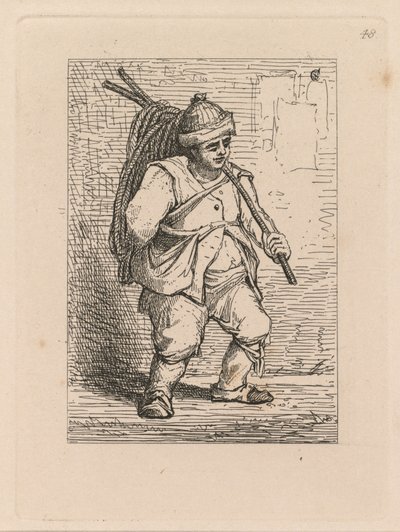 Tanulmányok könyve: 48. tábla, Egy tanulmány alkotó: John Sell Cotman