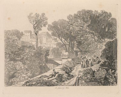 Liber Studiorum: 6. tábla, Midas ítélete alkotó: John Sell Cotman