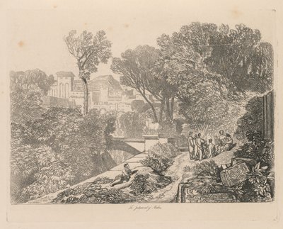 Liber Studiorum: 6. tábla, Midas ítélete, 1838 alkotó: John Sell Cotman