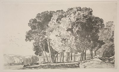 Tanulmányok könyve: Twickenham, 1838 alkotó: John Sell Cotman