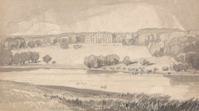Raynham Hall, Norfolk alkotó: John Sell Cotman