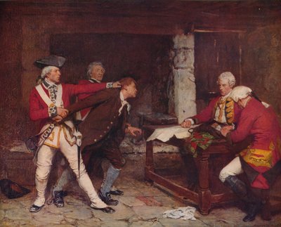 Egy kém a táborban, c1890, c1915 alkotó: John Seymour Lucas