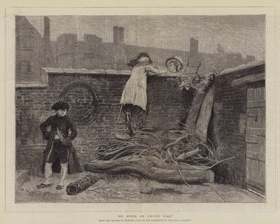 Hook or Crook (1745) alkotó: John Seymour Lucas
