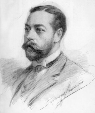George Frederick Ernest Albert King V. György, 1910. alkotó: John Seymour Lucas
