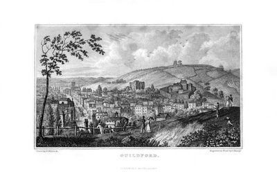 Guildford, Surrey, 1829. alkotó: John Shury