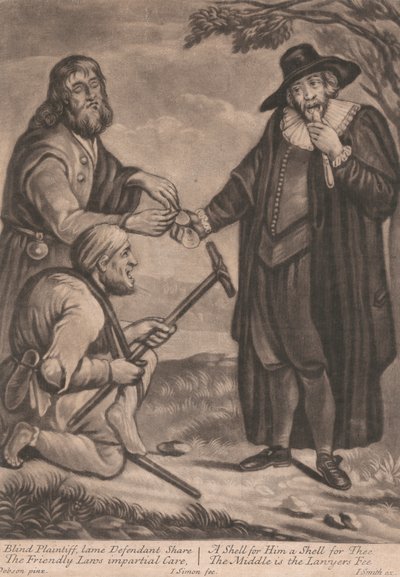 Vak felperes, béna alperes részvény alkotó: John Simon