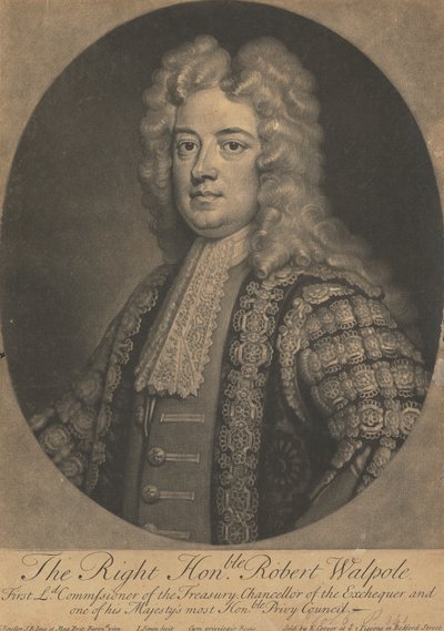 Sir Robert Walpole alkotó: John Simon