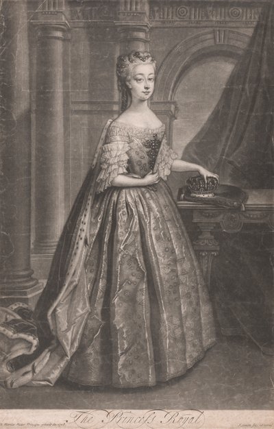 A királyi hercegnő (Ann hercegnő, II. György legidősebb lánya) alkotó: John Simon