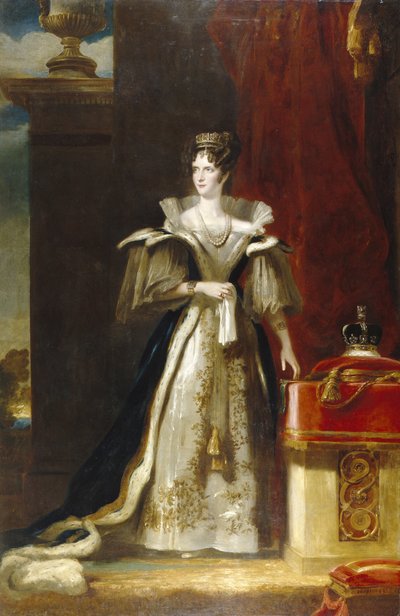 Adelaide királynő (1792-1849) alkotó: John Simpson