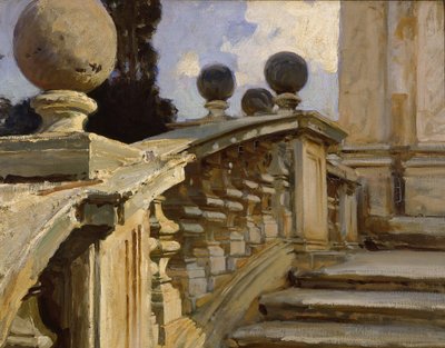 Balusztrád alkotó: John Singer Sargent
