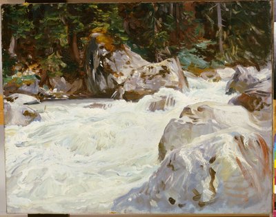 Torrent Norvégiában, 1901 alkotó: John Singer Sargent
