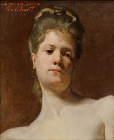 Szőke modell alkotó: John Singer Sargent