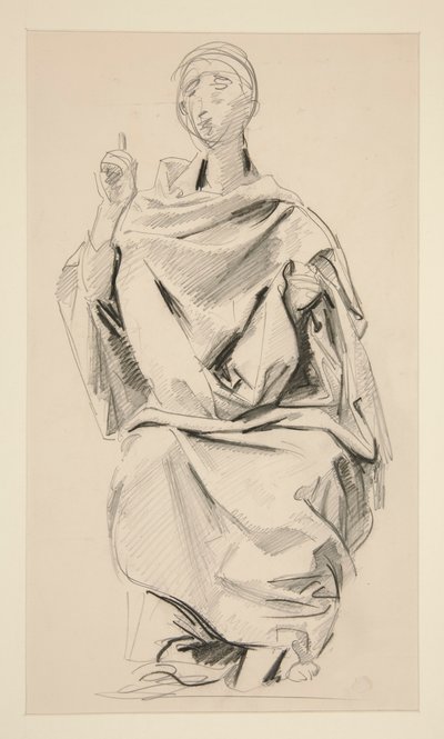 Drapált ábra alkotó: John Singer Sargent