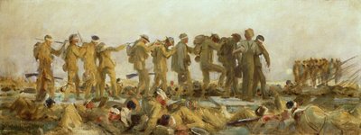 Gassed, olajtanulmány, 1918-19 alkotó: John Singer Sargent