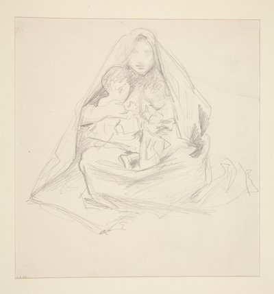 Madonna és gyermeke alkotó: John Singer Sargent