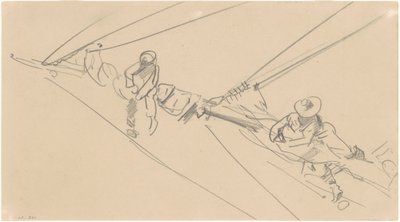 Férfiak egy Sparban alkotó: John Singer Sargent