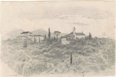 kolostor [recto] alkotó: John Singer Sargent