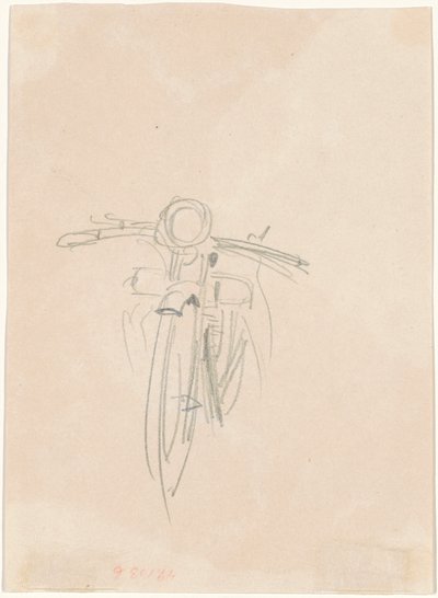 Motorkerékpár [verso] alkotó: John Singer Sargent