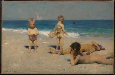 Fürdő nápolyi gyermekek alkotó: John Singer Sargent