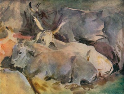 Ökrök Sienában, 1910 alkotó: John Singer Sargent