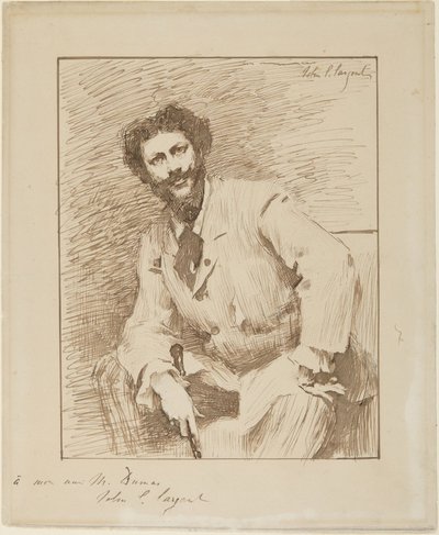 Carolus-Duran portréja alkotó: John Singer Sargent
