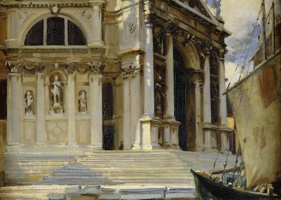 Santa Maria della Salute, Velence, alkotó: John Singer Sargent