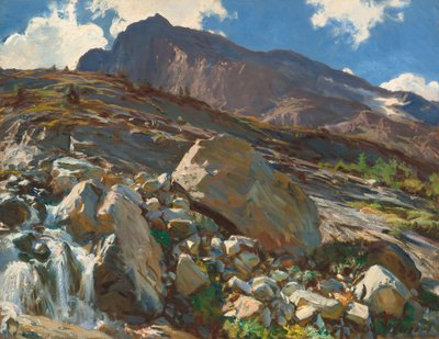Simplon Pass, 1911. alkotó: John Singer Sargent