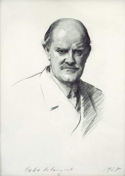 Sir Hugh Percy Allen, 1925 alkotó: John Singer Sargent