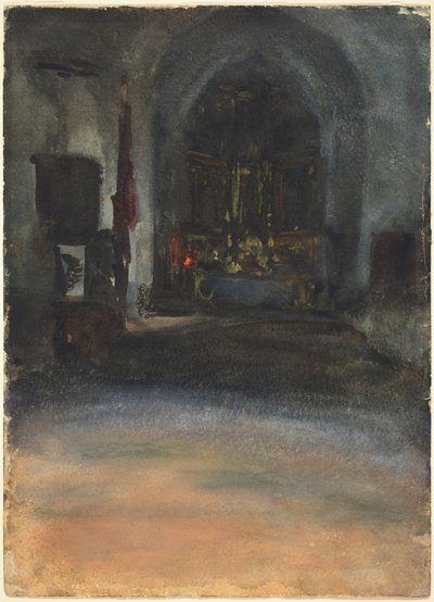 Spanyol templombelső alkotó: John Singer Sargent