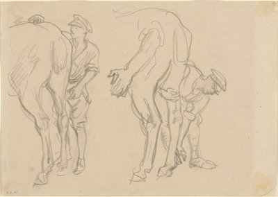 Tanulmányok Scots Greynek, 1918. alkotó: John Singer Sargent