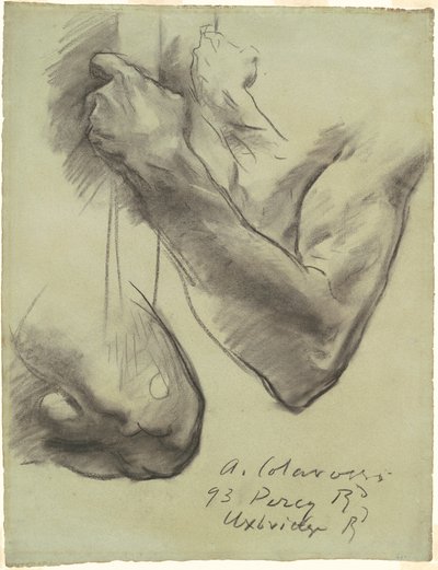 Tanulmányok a "vallás diadalához" alkotó: John Singer Sargent