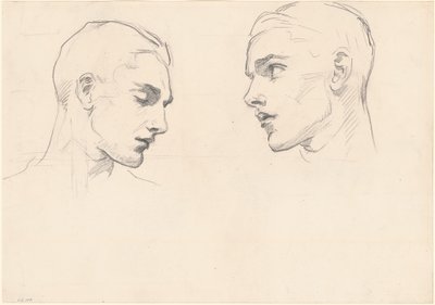 Tanulmányok az ember fejéről alkotó: John Singer Sargent