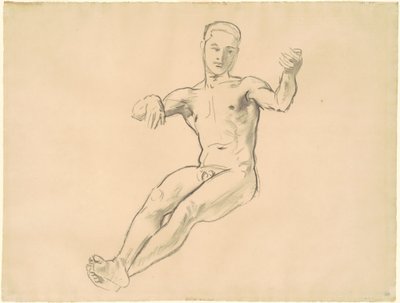Tanulmány az "Arion" számára alkotó: John Singer Sargent