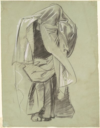 Tanulmány a "Próféták frízéhez" alkotó: John Singer Sargent