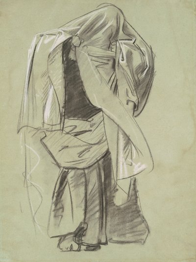 Study for Frieze of Prophets, 1890-1892. alkotó: John Singer Sargent