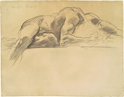 Tanulmány a "pokol" számára alkotó: John Singer Sargent