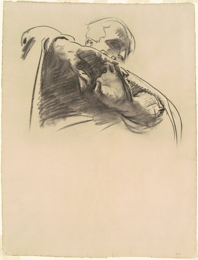 Tanulmány "Urunk keresztre feszítése és halála" címmel alkotó: John Singer Sargent